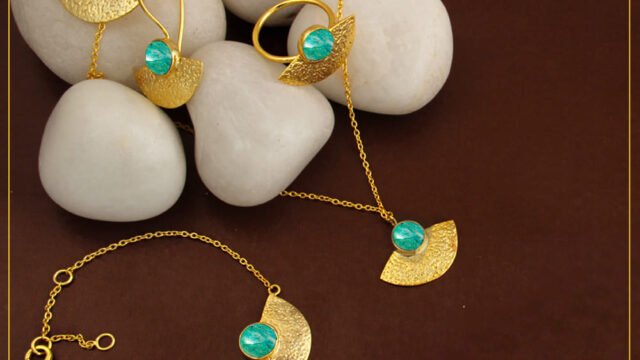 Stunning Amazonite Jewelry Set – Perfect for Summer