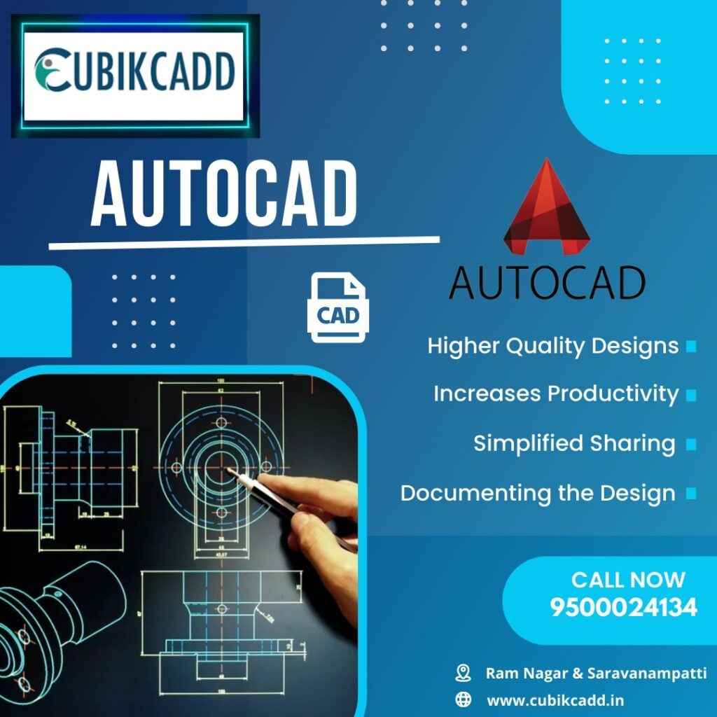 AutoCAD Training in Coimbatore | AutoCad Training Institute in Coimbatore